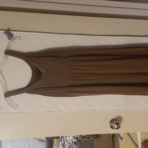 Brown Apostrophe Dress